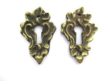 1 (ONE) Solid Brass Keyhole cover, escutcheon, frame.