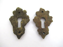 1 (ONE) Solid Brass Keyhole cover, escutcheon, frame.