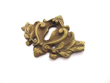 1 (ONE) Solid Brass Keyhole cover, escutcheon, frame.