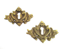 1 (ONE) Solid Brass Keyhole cover, escutcheon, frame.
