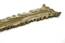 1 (ONE) Brass Antique Ornament Furniture Applique. Decoration mount, Embellishment, pediment, restoration supplies.