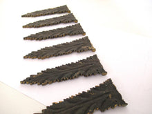 1 (ONE) Brass Antique Ornament Furniture Applique. Decoration mount, Embellishment, pediment, restoration supplies.