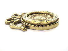 1 (ONE) Brass Ornate Bow Drawer handle.