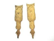 1 (ONE) Brass Antique Ornament Furniture Applique. Decoration mount, Embellishment, pediment, restoration supplies.