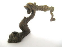Drawer pull, Antique Brass Cabinet Pull, Furniture Hardware, paws, dragon head, Drawer Handle.
