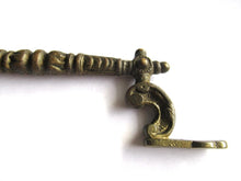 Drawer pull, Antique Brass Cabinet Pull, Furniture Hardware, Drawer Handle.