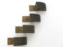 Set 4 pcs Brass Paws, Antique Solid Brass Claws / Feet, Cabinet Hardware, Foot.