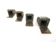 Set 4 pcs Brass Paws, Antique Solid Brass Claws / Feet, Cabinet Hardware, Foot.