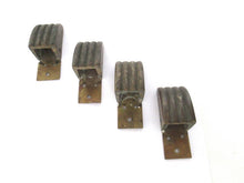Set 4 pcs Brass Paws, Antique Solid Brass Claws / Feet, Cabinet Hardware, Foot.