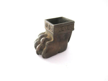 Brass Lion Paw, Solid Brass Claw or Foot. Authentic furniture restoration supplies.