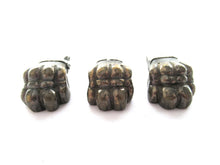 Set of 3 Brass Lion Paws, Antique Solid Brass Claws / Feet.