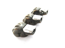 Set of 3 Brass Lion Paws, Antique Solid Brass Claws / Feet.