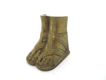 Antique brass Feet, Cabinet Hardware, Pediment Feet.