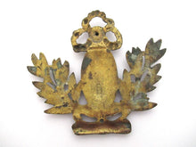 Antique Brass furniture applique, embellishment, pediment.