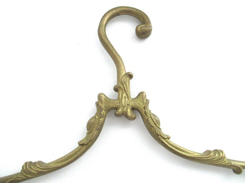 Brass Clothes Hanger, Wedding dress, bride hanger, Victorian Style.