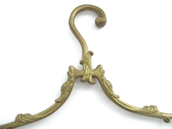 Brass Clothes Hanger, Wedding dress, bride hanger, Victorian Style.