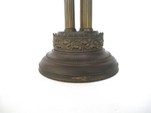 Antique Brass 5 arm Candle Holder. Antique Solid Brass 5 arm Candelabra.