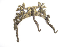 Brass Coat Rack, Fish, dragon, birds, Hall entry decor.