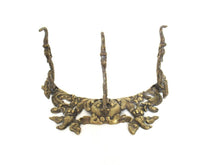 Brass Coat Rack, Fish, dragon, birds, Hall entry decor.