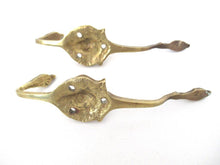 Set 2 pcs Antique Brass Lion Head Coat hooks, Wall hooks.