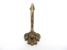 1 (ONE) Solid Brass Ornate Wall hook, Coat hook made in Italy. #836G21FK8