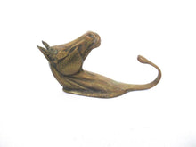 Set of 3 pcs Solid Brass Horse Head Wall hooks, Coat hooks, Hanger, horse head.