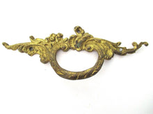 Antique Solid brass Ornate Ormolu Drawer Handle.