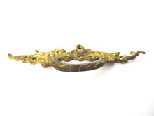 Antique Solid brass Ornate Ormolu Drawer Handle.