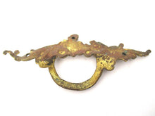 Antique Solid brass Ornate Ormolu Drawer Handle.