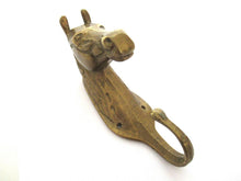 Solid Brass Horse Head Wall hook, Coat hook, Hanger, horse head.