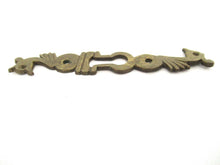 Solid Brass Keyhole cover, escutcheon, keyhole frame, plate.