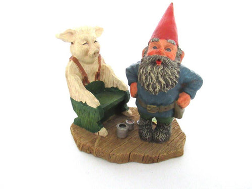 Painting Gnome 'Evert'. Classic gnomes series.