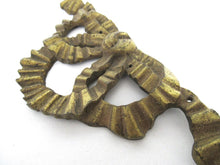 Antique Pediment Bow, Embellishment, Ornament, Fronton. Width 13 INCH.