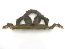 Antique Pediment Bow, Embellishment, Ornament, Fronton. Width 13 INCH.
