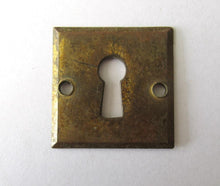 Small escutcheon, key hole frame, plate.