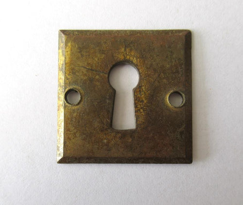 Small escutcheon, key hole frame, plate.