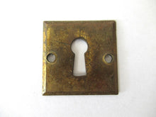 Small escutcheon, key hole frame, plate.