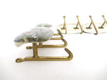 Set of 4 Vintage Wall hooks, Horse, Equestrian Coat Hook.