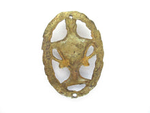 Antique Brass Embellishment. Escutcheon, Cup, Trophy, Authentic hardware, restoration supply.