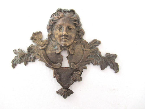 Antique Escutcheon, Empire, Keyhole cover.