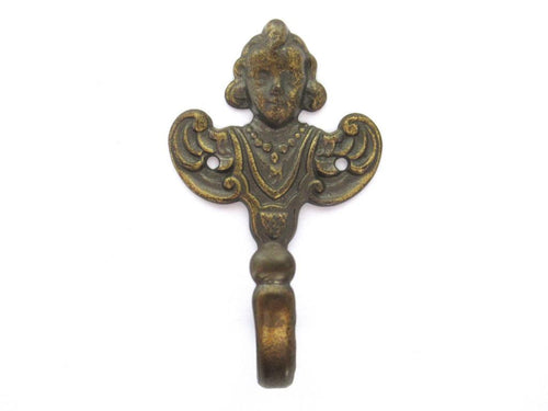 Small Putti Coat Hook, Wall hook, Antique Angel Wall hook, cherub, kitchen hook, towel hook.