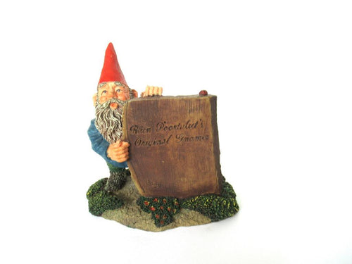 Gnome figurine Rien Poortvliet, David the gnome.