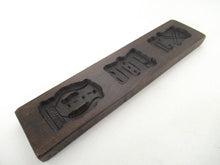 Wooden cookie mold. Wooden Dutch Folk Art Cookie Mold. speculaas plank, speculoos.