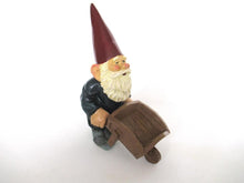 Garden Gnome with wheelbarrow after a design by Rien Poortvliet David the Gnome Gnome statue.