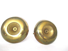 Set of 2 Brass Candle Holders with handle - Candlestick.