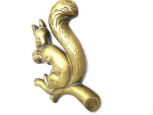 Squirrel Brass Wall decoration.