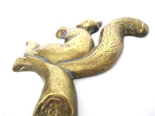 Squirrel Brass Wall decoration.
