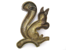 Squirrel Brass Wall decoration.