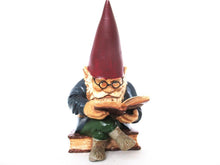 Gnome reading a book, David the Gnome, Design by Rien Poortvliet.