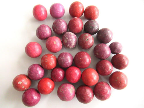 Set of 30 Antique Clay Marbles.